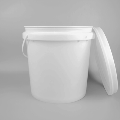 Seau de peinture en plastique de 18 litres avec couvercle et poignée