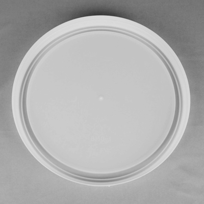 Seau de peinture en plastique de 18 litres avec couvercle et poignée