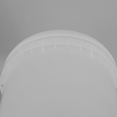 Seau en plastique transparent de polypropylène de 18 litres catégorie comestible de 18 litres