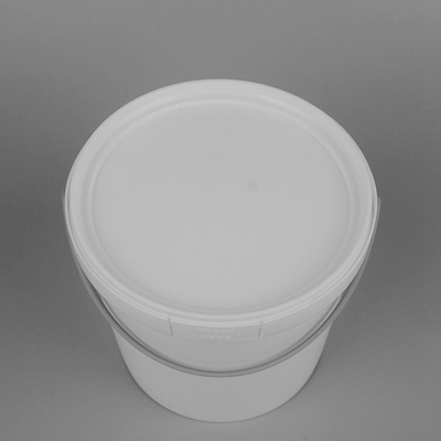 peinture en plastique Pail White Color de seau en plastique de catégorie comestible de 33oz 1L