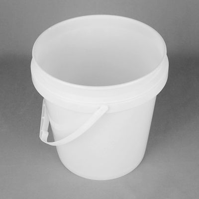 Seau de stockage de nourriture en plastique blanc en PP/HDPE