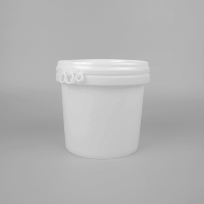 Seau 2L en plastique de petite capacité avec le couvercle et la poignée