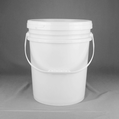 seaux 20L empilables en plastique avec des couvercles