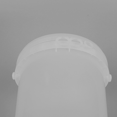 conception en plastique transparente vide du seau IML de 12*11*12cm pour l'industrie alimentaire