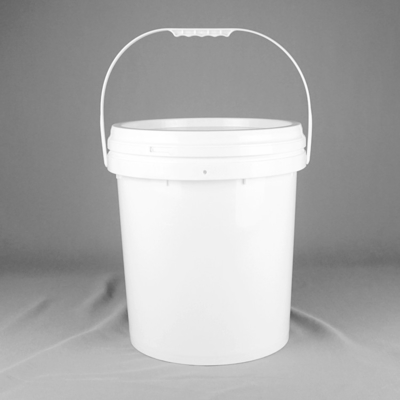 Seau en plastique rond de 4,5 gallons