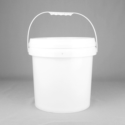 seau en plastique portatif de 10L 25*23*27cm avec la catégorie comestible pp de couvercle