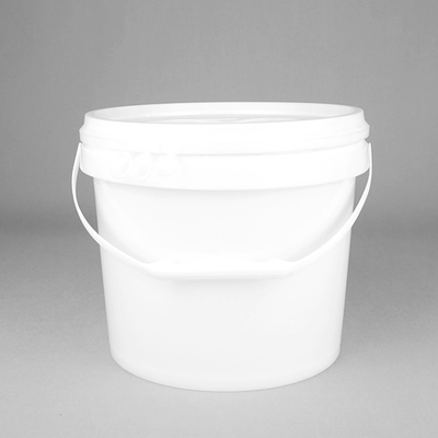 7kg peignent le seau en plastique avec le couvercle et la poignée