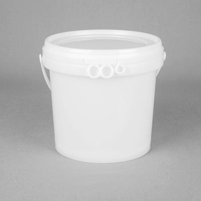 Peinture en plastique Pail With Lid, seau vide de l'industrie alimentaire 33oz 1L de crème glacée