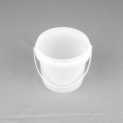 Le GV a certifié le récipient d'entreposage en plastique clair de nourriture de seau de 1 litre