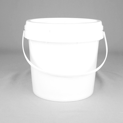 Seau en plastique transparent personnalisable pour la sauce alimentaire glace à base de biscuits