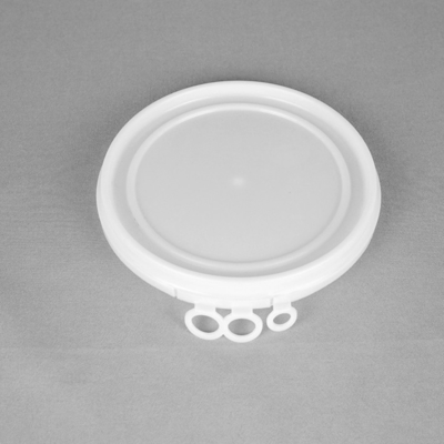 Seau en plastique de l'emballage alimentaire 1000ml de crème glacée avec le couvercle et la poignée