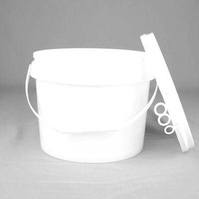 la coutume en plastique de preuve de fuite de seau de nourriture du diamètre 5L de 22cm a imprimé