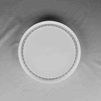 IML marquant le seau 14L en plastique peint par colle avec le couvercle et la poignée