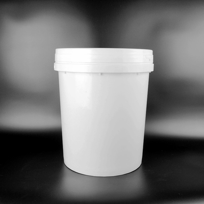 Seau 25L en plastique matériel de l'agriculture pp avec le couvercle empilable