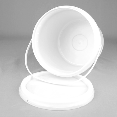 Seau en plastique transparent personnalisable pour la sauce alimentaire glace à base de biscuits