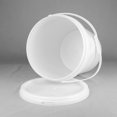 Coffre-fort libre rond de nourriture de BPA seau en plastique de 4 gallons avec la poignée en plastique