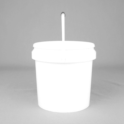 Contenant en plastique arrondi de 4 litres pour un stockage conforme à la FDA