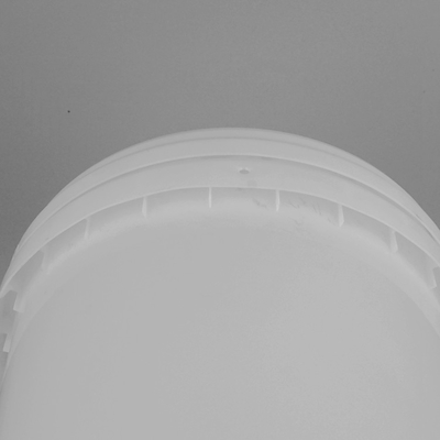 25cm DIA Transparent Plastic Bucket seau clair de 10 litres pour la nourriture