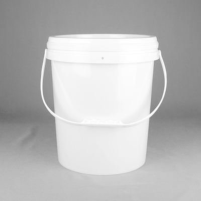 Coffre-fort libre rond de nourriture de BPA seau en plastique de 4 gallons avec la poignée en plastique