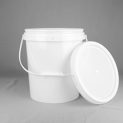 Coffre-fort libre rond de nourriture de BPA seau en plastique de 4 gallons avec la poignée en plastique