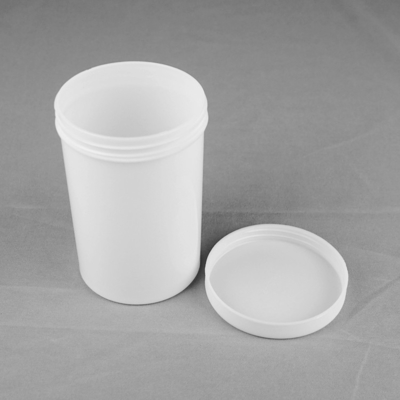 pot chimique de conditionnement en plastique de la poudre 500ml avec le couvercle