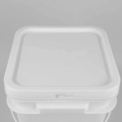 Seau de peinture en plastique de 2 kg avec tuyau de vidange et conception imperméable