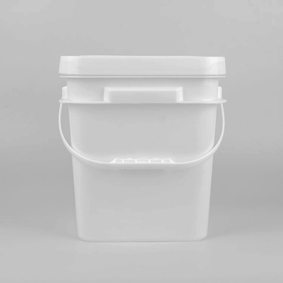 Seau de peinture en plastique de 2 kg avec tuyau de vidange et conception imperméable