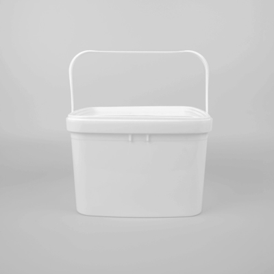 Seau en plastique de peinture de seau de seaux de nourriture de place de l'approbation 3L de GV