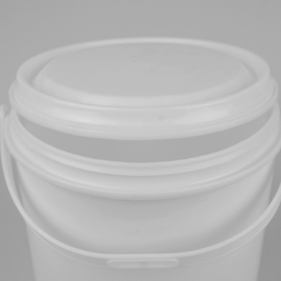 Diamètre de la catégorie comestible 16cm seau de peinture de 1 gallon avec des biens de couvercle