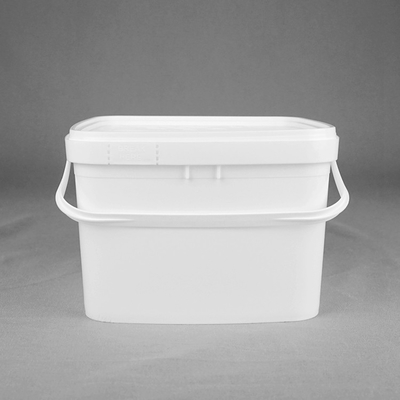 3 litres de seau en plastique rectangulaire transparent avec ISO9001