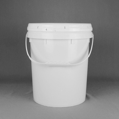 20L peignent le seau d'enveloppe en plastique avec la traction de couvercle et de main