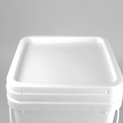 Couleur blanche en plastique 20L de catégorie comestible de seau de place
