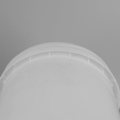 Seau en plastique transparent de service d'OEM