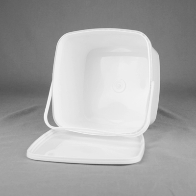 Seau en plastique de peinture de seau de seaux de nourriture de place de l'approbation 3L de GV
