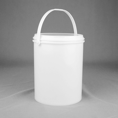 Diamètre de la catégorie comestible 16cm seau de peinture de 1 gallon avec des biens de couvercle