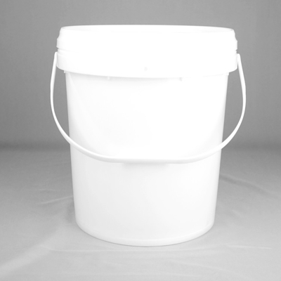 le seau en plastique de peinture du diamètre 17L de 28cm peignent Pail With Lid Food Grade pp