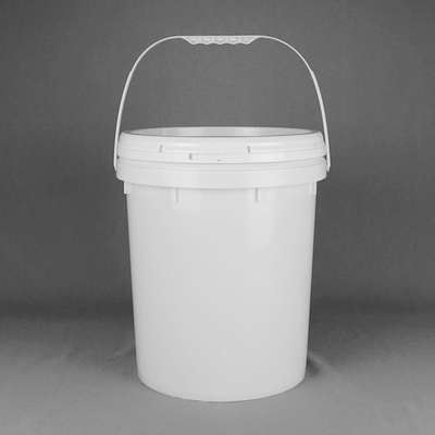 Norme ISO9001 22 litres autour de grand seau d'eau en plastique avec le couvercle