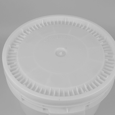 Seau empilable de catégorie comestible avec le couvercle pour des acheteurs de B2B