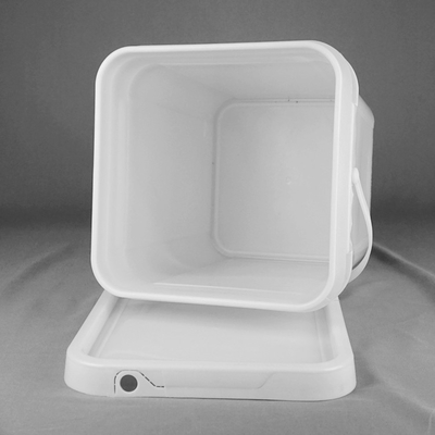 Seau en plastique de place de 1,2 kilogrammes pour le blanc de peinture ou toute autre couleur