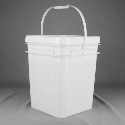 Consultez un récipient en plastique carré de 1,2 kg adapté à diverses industries