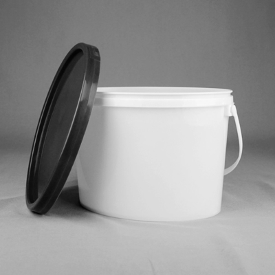 seau en plastique formé spécial de la peinture 5kg avec le couvercle et la poignée