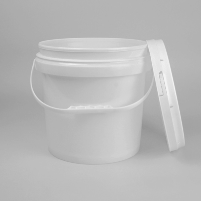 Emballage en plastique transparent de seau de 9 litres écologique