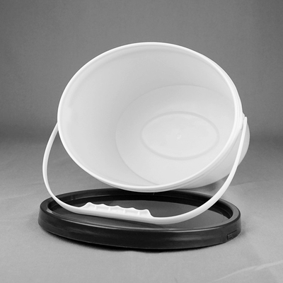 seau en plastique formé spécial de la peinture 5kg avec le couvercle et la poignée