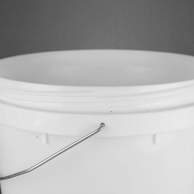 Seau 30L de conditionnement en plastique de peinture de latex avec le couvercle et la poignée