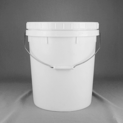 Seau en plastique 25L de peinture de 7 gallons avec la poignée