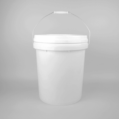 couleur faite sur commande d'huile du diamètre 19L de 29cm de seau de seau en plastique d'huile à moteur