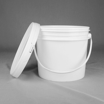 Seau en plastique 5L de peinture du HDPE pp avec la poignée