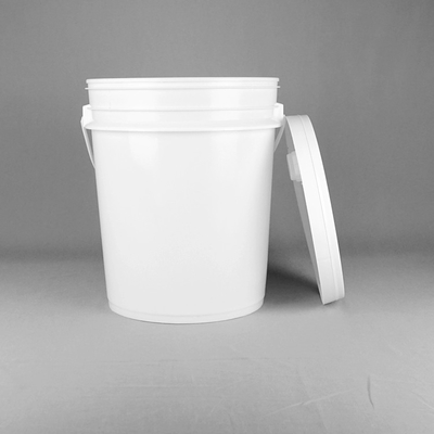 peinture 18L Pail Round Paint Bucket Durable en plastique de 28*26*34cm avec l'outil de couvercle et de poignée