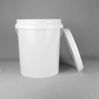 18L a adapté le seau aux besoins du client en plastique de peinture de couleur pour la poudre chimique