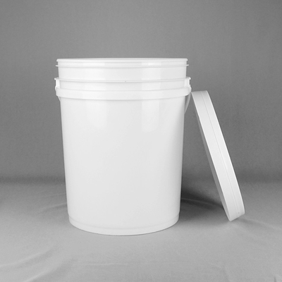 5 logo adapté aux besoins du client matériel en plastique du seau pp de rond du gallon 20L
